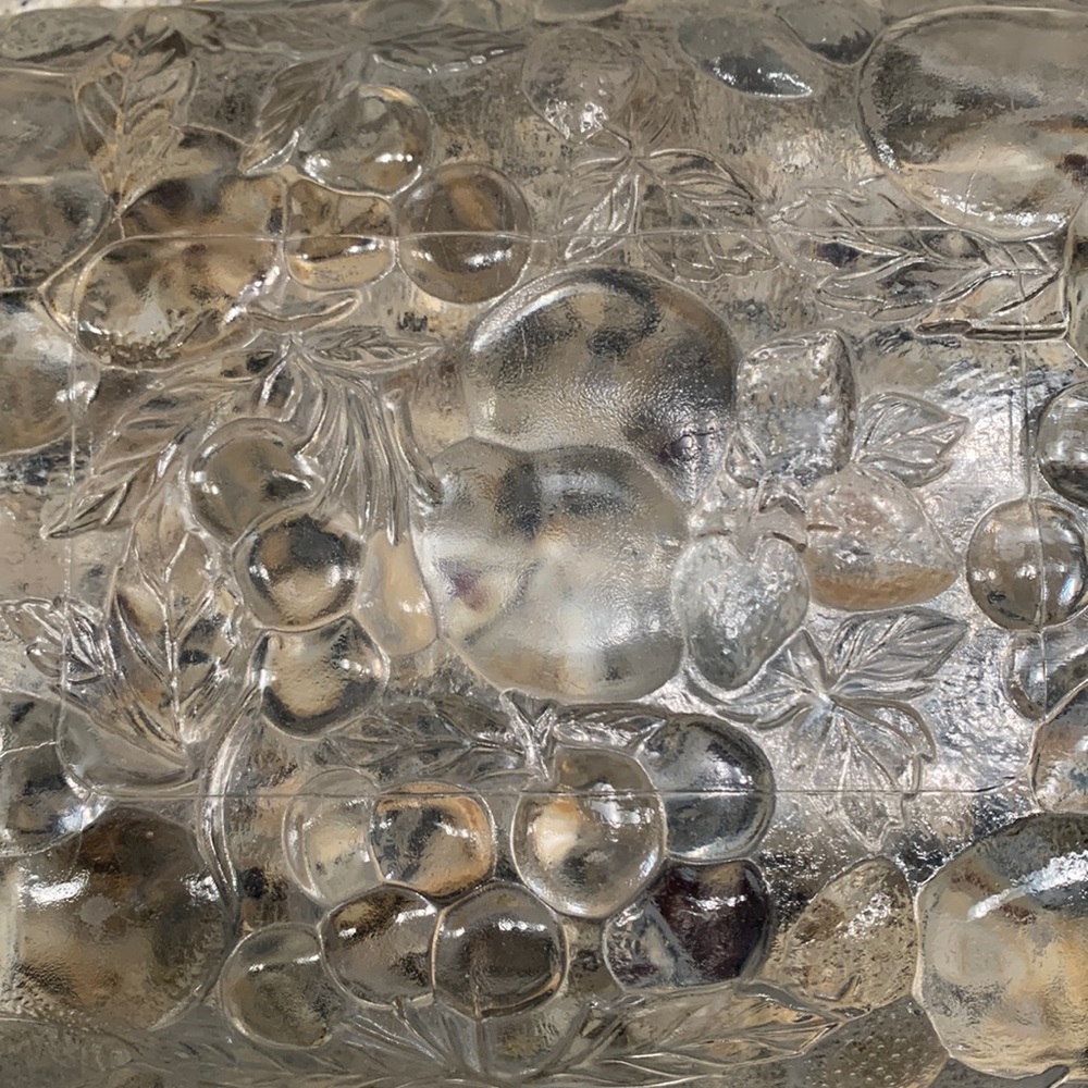 Cherries glass rectangular baker - Picture 5 of 5